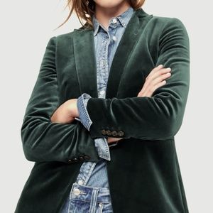 J. Crew Parke Velvet Blazer